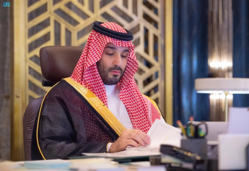 الأمير محمد بن سلمان خلال الجلسة