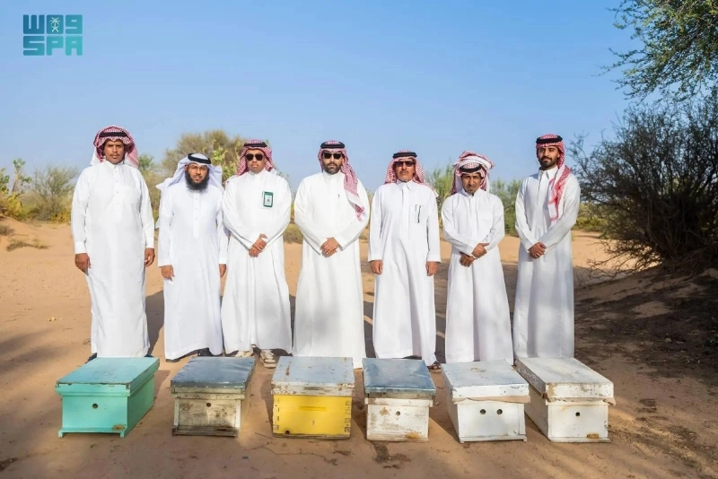 نحالون خلال أحد البرامج (مكة)