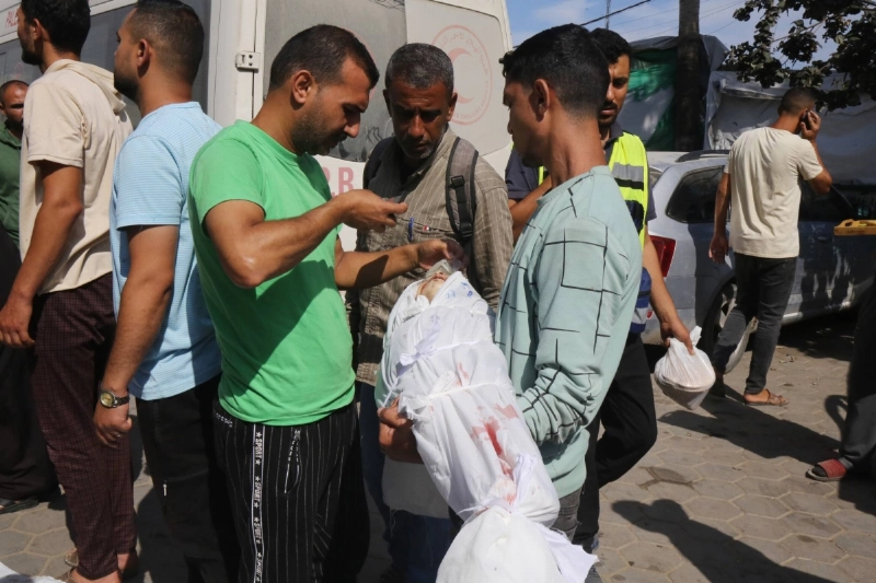 أحد شهداء الجوع في رفح