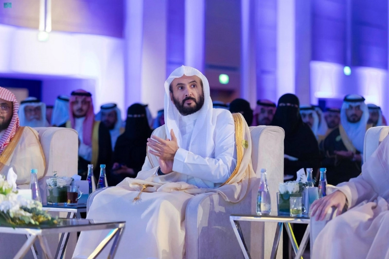 وليد الصمعاني خلال إطلاق المبادرة (مكة)