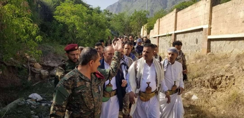 أحد الطرق المفتوحة حديثا في اليمن (مكة)