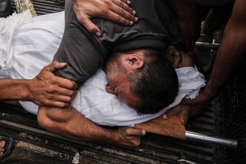 فلسطيني من ضحايا حرب غزة (د ب أ)