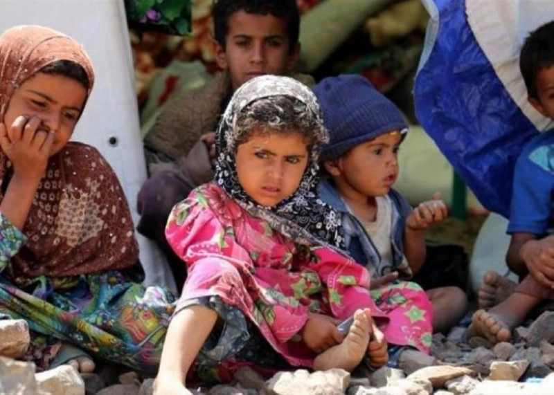 أطفال يمنيون يواجهون أزمة غذاء (مكة)