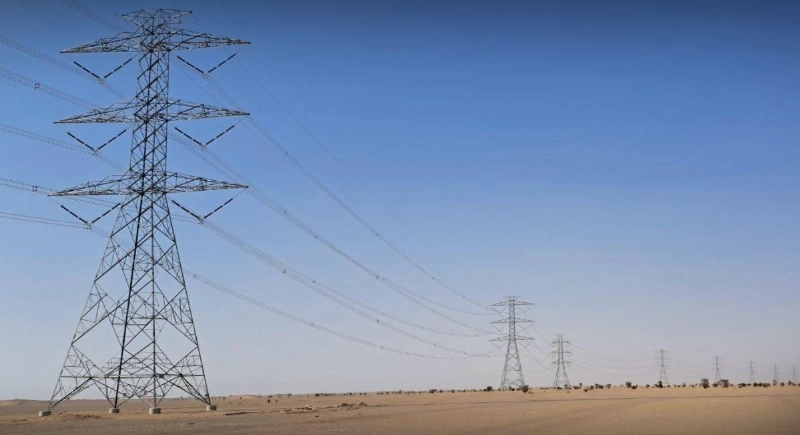 من مشروع الربط الكهربائي بين المنطقتين الوسطى والجنوبية