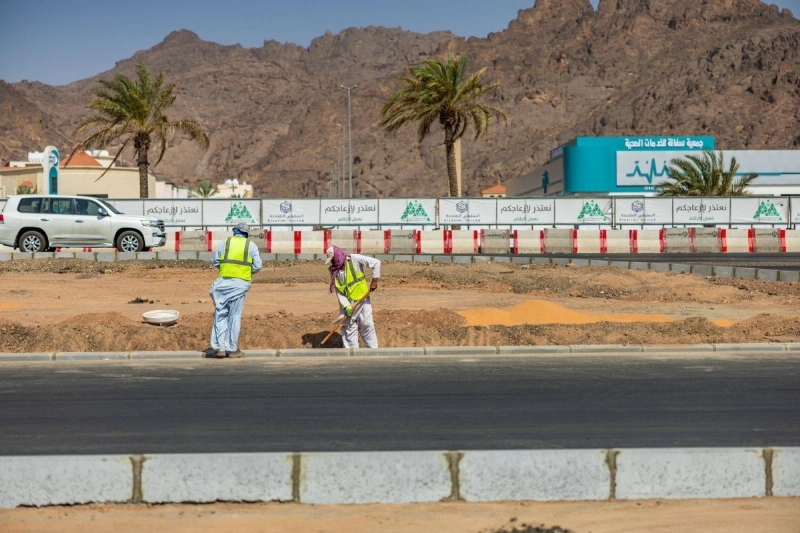 من أعمال الطرق