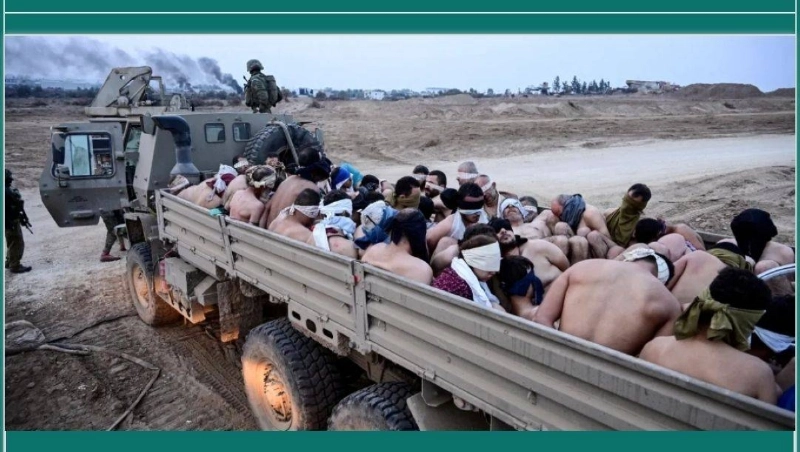 مدنيون فلسطينيون في معسكر سدية تيمان (مكة)
