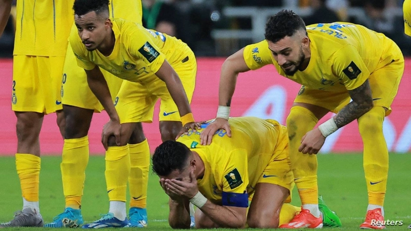 رونالدو بعد خروج النصر من دوري أبطال آسيا