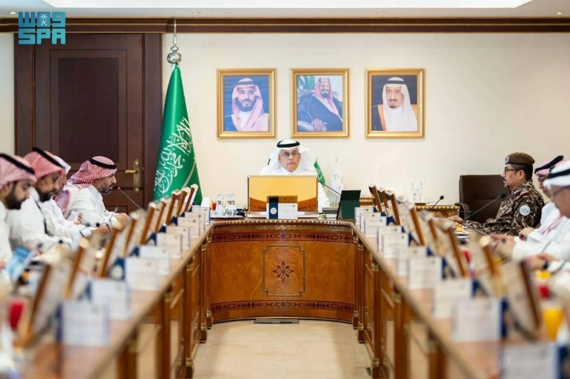 الفضلي خلال إطلاق المبادرة (مكة)