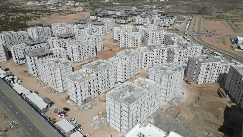 أحد مشاريع الإسكان التنموي في منطقة مكة المكرمة (مكة)