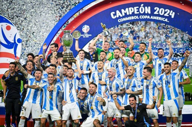 الأرجنتين تتوج بكأس كوبا أمريكا