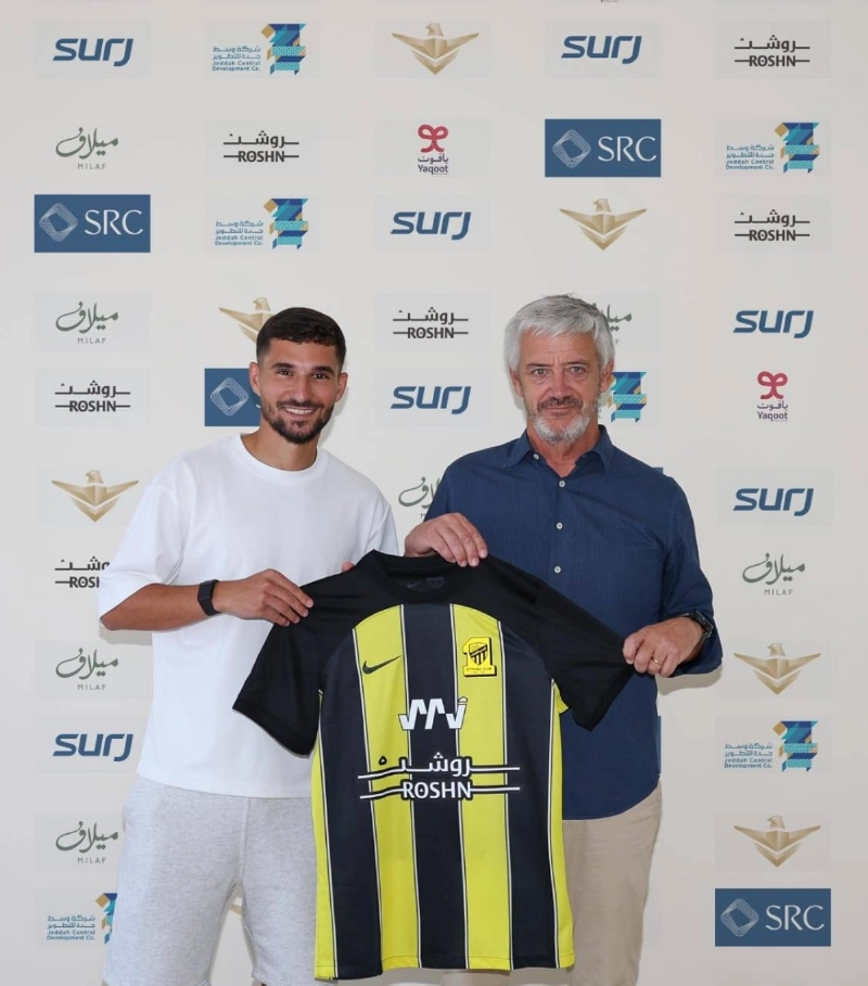 حسام عوار بعد انتقاله للاتحاد