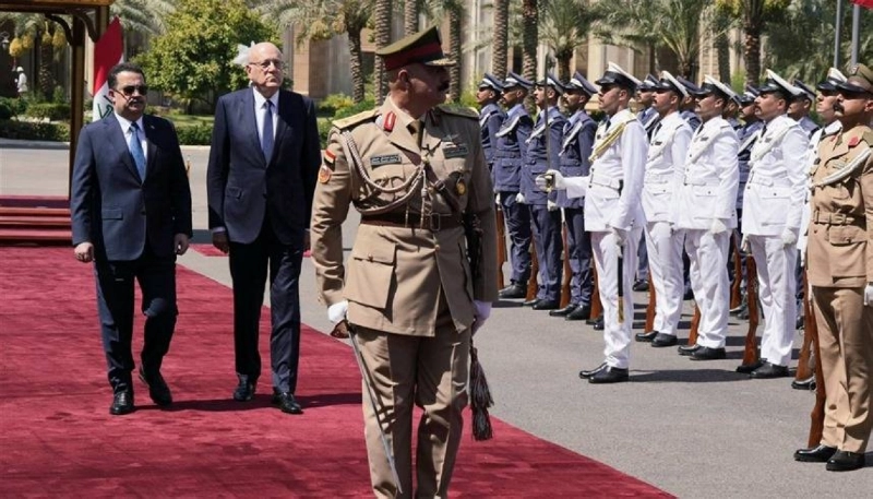السوداني لدى استقبال نجيب ميقاتي (مكة)