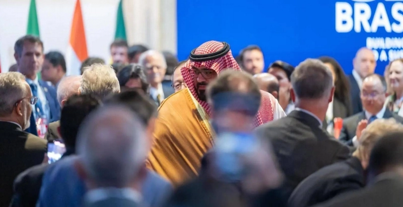 الإبراهيم خلال مشاركته