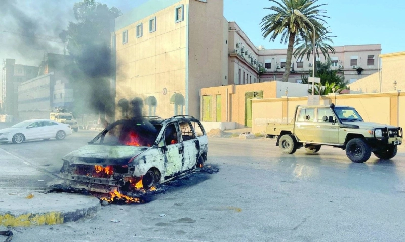 انفجار بمدينة زليتن الساحلية الليبية (مكة)