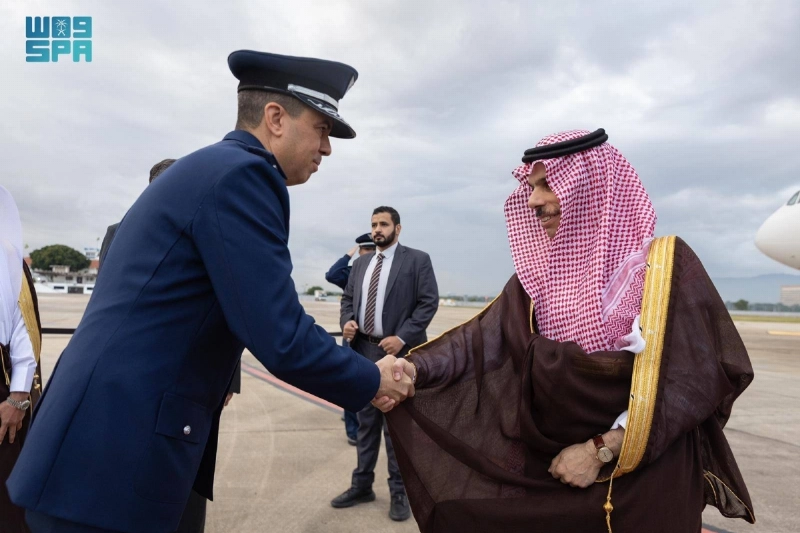 فيصل بن فرحان يصل إلى البرازيل