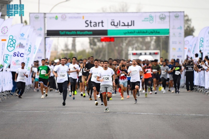 مشاركة مختلف الفئات العمرية في الماراثون