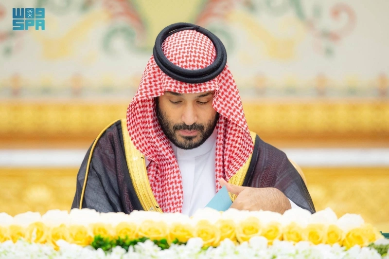 ولي العهد لدى ترؤسه مجلس الوزراء
