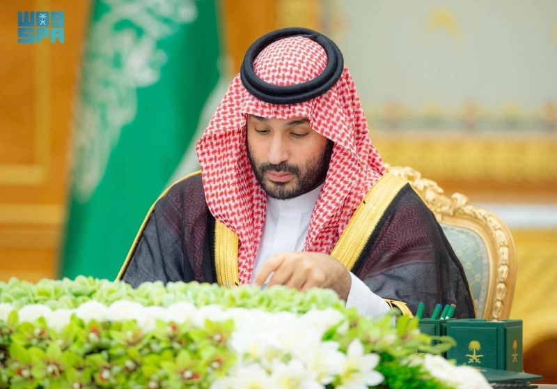 ولي العهد لدى ترؤسه مجلس الوزراء