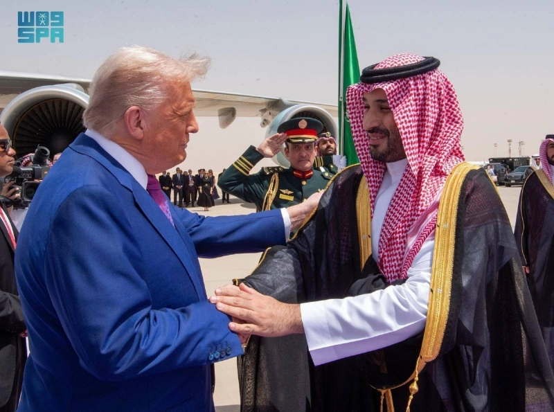 الأمير محمد بن سلمان يلتقي دونالد ترمب