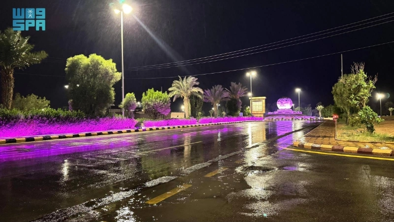 أمطار رفحاء