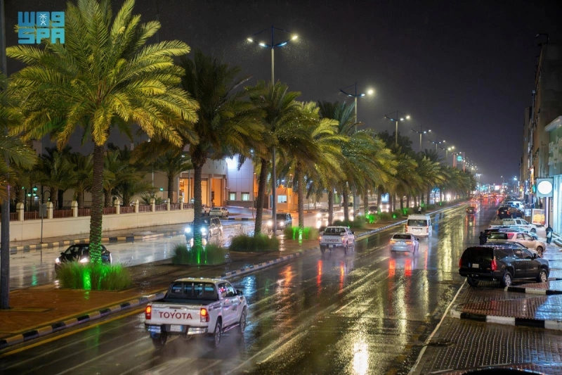 أمطار الجوف