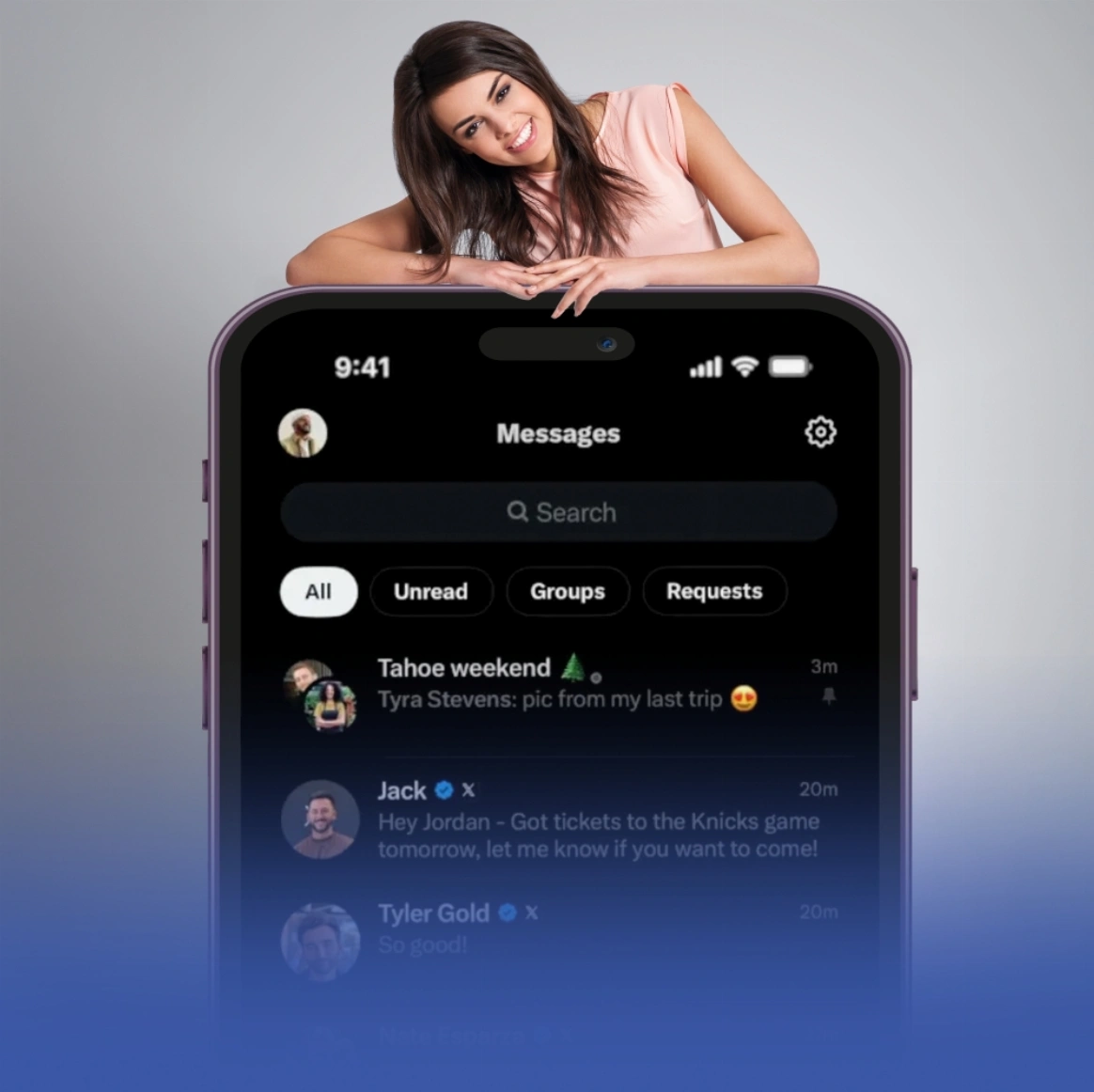 يتيح النطبيق ميزة تعديل أو حذف الرسائل المُرسلة