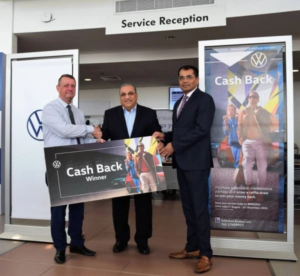 فولكس واجن البحرين تعلن أسماء الفائزين في حملة سيارات فولكس واجن "الاسترجاع النقدي"