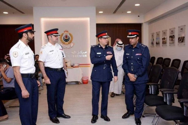 الوكيل المساعد للموارد البشرية يقوم بزيارة تفقدية لعدد من المراكز الخدمية التابعة لإدارات وزارة الداخلية