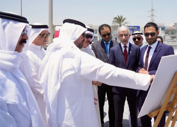رئيس النواب ووزير الأشغال والنائب العسبول يتفقدون موقع مشروع تطوير شارع الشيخ جابر الأحمد الصباح