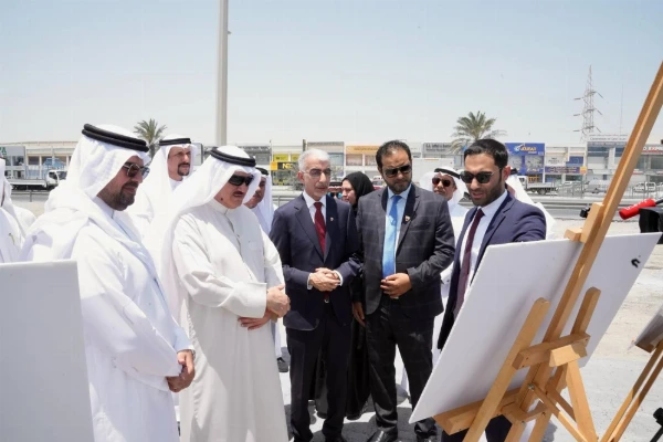 رئيس النواب ووزير الأشغال والنائب العسبول يتفقدون موقع مشروع تطوير شارع الشيخ جابر الأحمد الصباح