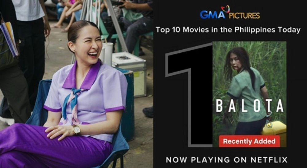 'Balota' ni Marian Rivera, namayagpag sa Netflix!-Balita