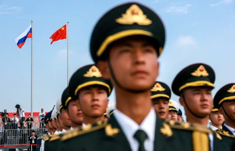 فعاليات استقبال الرئيس الروسي في الصين