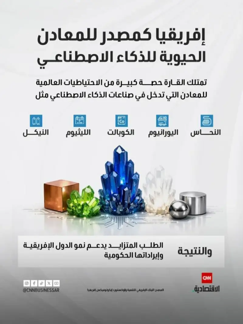 الذكاء الاصطناعي وإفريقيا.. تحول جذري يقود القارة لملايين الدولارات : روكب اليوم الاقتصادية 5 الذكاء الاصطناعي وإفريقيا.. تحول جذري يقود القارة لملايين الدولارات