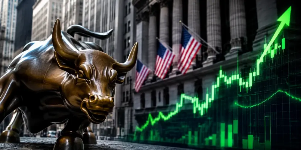 ناسداك يقفز بأكثر من 2% وداو جونز يكسب أكثر من 700 نقطة
