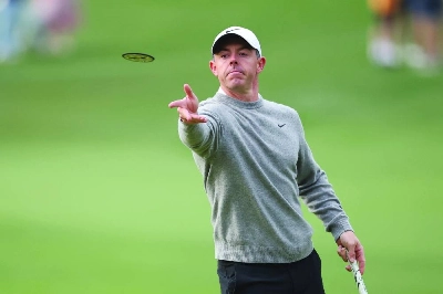 Rory McIlroy of Northern Ireland practices putting on the sixth hole during a practice round prior to the 2026 Masters Tournament at Augusta National Golf Club on April 07, 2026 in Augusta, Georgia. (AFP) Rory McIlroy of Northern Ireland practices putting on the sixth hole during a practice round prior to the 2026 Masters Tournament at Augusta National Golf Club on April 07, 2026 in Augusta, Georgia. (AFP)