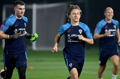 Croatia's midfielder Luka Modric could make his 200th Croatia appearance at the World Cup. (AFP) Croatia's midfielder Luka Modric could make his 200th Croatia appearance at the World Cup. (AFP)