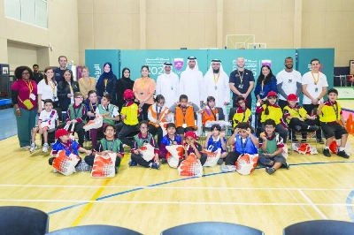 The program featured a number of recognized Paralympic sports and competitions, including wheelchair basketball, boccia, goalball, and sitting volleyball, in addition to handcycling simulations and blindfold races. The program featured a number of recognized Paralympic sports and competitions, including wheelchair basketball, boccia, goalball, and sitting volleyball, in addition to handcycling simulations and blindfold races.