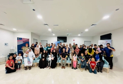 Approximately 100 Malaysians residing in Qatar signed up to participate in the humanitarian initiative. Approximately 100 Malaysians residing in Qatar signed up to participate in the humanitarian initiative.