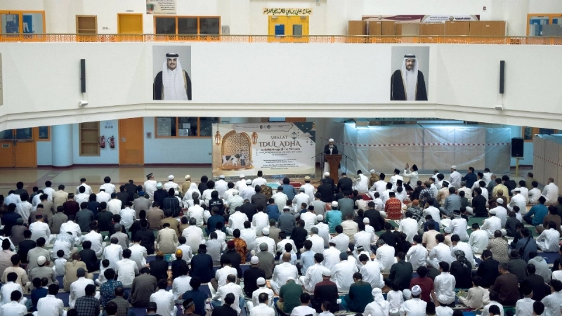 The Eid gathering was organised to foster harmony and solidarity among worshippers within the Indonesian community in Qatar. The Eid gathering was organised to foster harmony and solidarity among worshippers within the Indonesian community in Qatar.