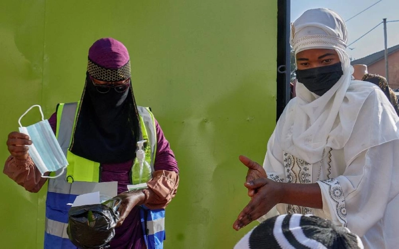 A faithful arrives to attend prayers marking the holiday of Eid al-Adha, as authorities intensify efforts to contain a new Ebola outbreak caused by the Bundibugyo virus strain, at the Central Mosque in Bunia town, Ituri province, DRC. Reuters A faithful arrives to attend prayers marking the holiday of Eid al-Adha, as authorities intensify efforts to contain a new Ebola outbreak caused by the Bundibugyo virus strain, at the Central Mosque in Bunia town, Ituri province, DRC. Reuters