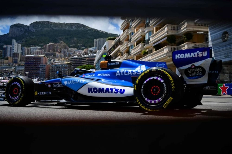 Williams' Spanish driver Carlos Sainz takes part in the first practice session at the Monaco street circuit in Monaco, ahead of the Monaco Formula 1 Grand Prix, on June 5, 2026. (AFP) Williams' Spanish driver Carlos Sainz takes part in the first practice session at the Monaco street circuit in Monaco, ahead of the Monaco Formula 1 Grand Prix, on June 5, 2026. (AFP)