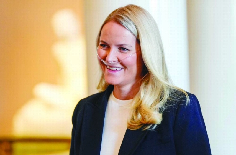 Crown Princess Mette-Marit of Norway smiles as she arrives for a reception of the Norwegian athletes who took part in the Paralympics in Milano Cortina 2026, at the Royal Palace in Oslo. (AFP/File Photo) Crown Princess Mette-Marit of Norway smiles as she arrives for a reception of the Norwegian athletes who took part in the Paralympics in Milano Cortina 2026, at the Royal Palace in Oslo. (AFP/File Photo)