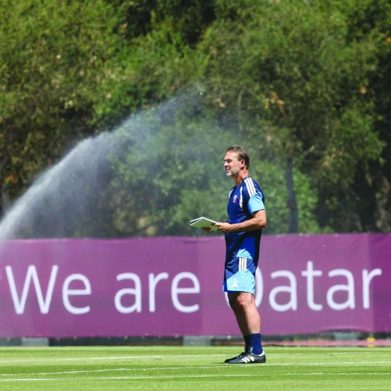 Qatar's Spanish coach Julen Lopetegui's will hope his side can upset Switzerland. Qatar's Spanish coach Julen Lopetegui's will hope his side can upset Switzerland.