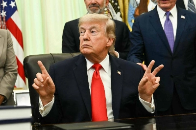US President Donald Trump speaks before signing a proclamation in the Oval Office of the White House in Washington, DC, on June 11, 2026. (AFP) US President Donald Trump speaks before signing a proclamation in the Oval Office of the White House in Washington, DC, on June 11, 2026. (AFP)