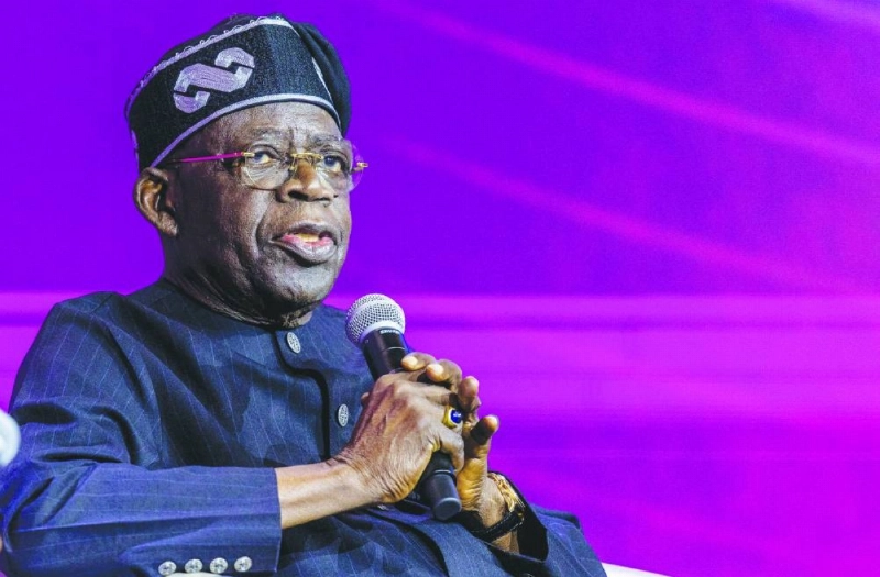 Nigeria's president Bola Tinubu. Nigeria's president Bola Tinubu.