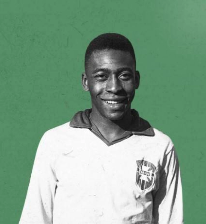Pele at the 1958 World Cup. Pele at the 1958 World Cup.