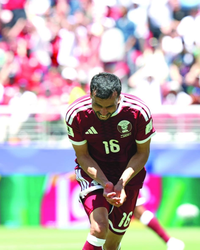 Boualem Khoukhi may not have been credited with the goal, but his towering leap forced Swiss midfielder Miro Muheim into heading into his own net. Boualem Khoukhi may not have been credited with the goal, but his towering leap forced Swiss midfielder Miro Muheim into heading into his own net.