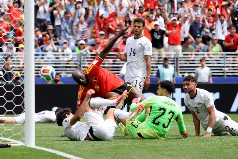 Belgium's Romelu Lukaku came off the bench after the hour to force Egypt's Mohamed Hany into an own goa in Seattle. (AFP) Belgium's Romelu Lukaku came off the bench after the hour to force Egypt's Mohamed Hany into an own goa in Seattle. (AFP)
