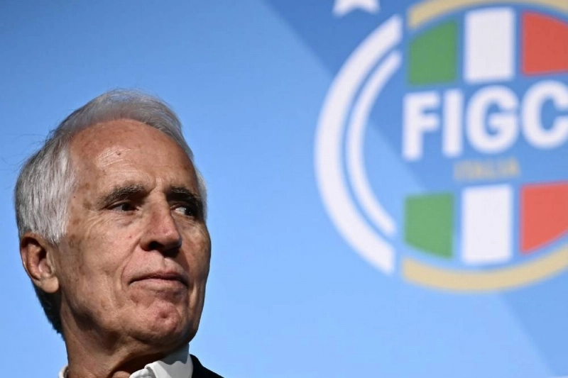 The newly elected President of the Italian Football Federation (FIGC), Giovanni Malago, gives a press conference after his election in Rome on June 22, 2026. (AFP) The newly elected President of the Italian Football Federation (FIGC), Giovanni Malago, gives a press conference after his election in Rome on June 22, 2026. (AFP)