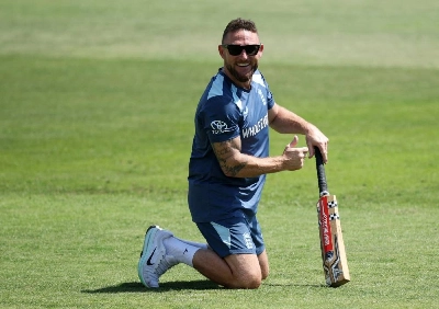 England head coach Brendon McCullum during practice ahead of the third Test at Trent Bridge Cricket Ground, Nottingham, Britain, on June 23, 2026. (Reuters) England head coach Brendon McCullum during practice ahead of the third Test at Trent Bridge Cricket Ground, Nottingham, Britain, on June 23, 2026. (Reuters)
